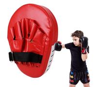 Cible manuelle de la boxe incurvée - coussinets d'entraînement en cuir PU, 5 gants de | Focus coussinets légers absorbant les chocs avec maille respirante, gants de boxe pour les arts mars