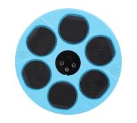Cible Murale de Boxe en Mousse à Haute élasticité avec Une Expérience Musicale Immersive pour Les Amateurs de Boxe et Les Amateurs d'exercice (Blue)