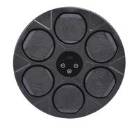 Cible Murale de Boxe en Mousse à Haute élasticité avec Une Expérience Musicale Immersive pour Les Amateurs de Boxe et Les Amateurs d'exercice (Black)
