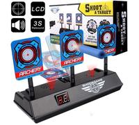 Cible Numérique Réinitialisation Automatique Jouet nerf cible électronique PR JEU fléchettes en mousse Series