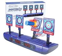 Cible pour Nerf,Cible D'effet Sonore et Intelligent à Automatique pour Les Pistolets Nerf N-Strike Elite/Mega/Rival Jouets