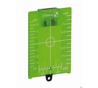 Cible - Stabila - ZP - Verte - Support magnétique - Alignement laser