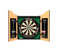 Cible Traditionnelle Harrows Pro's choice (armoire en bois +cible traditionelle +6 fléchettes)