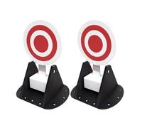 Cibles de boule de neige portables à réinitialisation automatique, installation et rangement faciles pour jeux de neige dans le jardin et les fêtes. Cibles de réinitialisation automatique amusantes