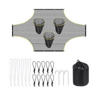 Cibles de but de football avec zones de score - Équipement d'entraînement facile à assembler