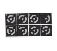 Cibles de positionnement de numérisation 3D, point de référence de suivi compatible, haute précision pour un suivi précis(60 * 60 1set 299pcs)