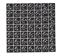 Cibles de positionnement de numérisation 3D, point de référence de suivi compatible, haute précision pour un suivi précis(28 * 28 1set 428pcs)