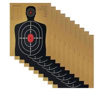 Cibles de tir en Papier, 10 pièces, cibles extérieures en Carton à 3 Couches pour Airsoft, fléchettes et Fusil