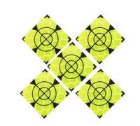 Cibles réfléchissantes 100 pièces, pour surveillance de pente, installation facile (30 x 30 cm)