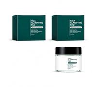 Cica Clarifying Toner Pads, Gentle Exfoliation & Hydration, Korean Skincare | Soothing Toning Discs for Sensitive Skin, Helps Remove Old Dead Skin Cells, Enhance Skin Radiance and Strengthen Skin Barrier