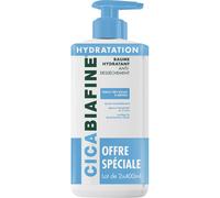 Biafine CicaBiafine Baume Corporel Hydratant Quotidien Peaux Très Sèches Duopack 2x400ml