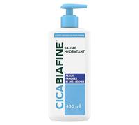 Cicabiafine Baume Hydratant Réparateur, Dès 3 ans, flacon-pompe de 400 ml | Baume réparateur pour les peaux fragiles et peaux très sèches, Soin adapté pour les membres de la famille dès 3 ans