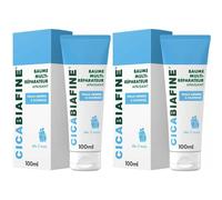 Cicabiafine Baume Multi-Réparation Apaisant Peaux Fragiles 100ml 2x100 ml