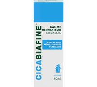 Cicabiafine Baume Réparateur Crevasses Pour Mains Et Pieds Tube 50ml