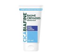 CICABIAFINE - Baume Réparateur Pieds Très Secs, Hydratation Intense et Soulagement Anti-Crevasses (Tube 50 ml) - Le Lot De 3