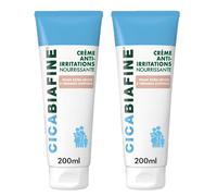 Cicabiafine Crème anti-irritations nourissante 2x200 ml