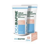 Cicabiafine Crème Corp Anti-Irritations Peaux Très Sèches 200 ml 2x200