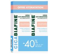 Biafine Cicabiafine Crème Hydratante Corporelle Antiirritations 200ml lot de 2