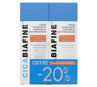 CicaBiafine Crème Hydratante Corporelle Anti-irritations Lot de 2x200ml