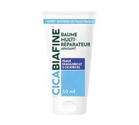 CICABIAFINE - Crème Multi-réparation Peaux Extra-Sèches Abîmées ou Fragilisées | Onctueuse et Nourrissante | Pour un Visage Apaisé | le tube de 50 mL | LOT DE 3