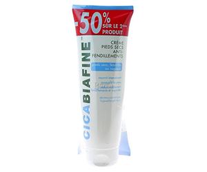 CicaBiafine Crème Pieds Secs Anti-Fendillements x2