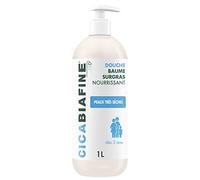 CicaBiafine Douche Baume Surgras Nourrissant Peaux Très Sèches Flacon Pompe 1l