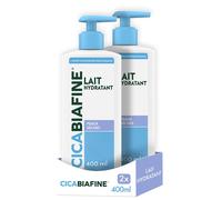 Cicabiafine Lait Corp SOS Apaisant Peaux très sèches 75 ml Lotion Pour Le Corps 2x400