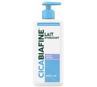 Cicabiafine Lait Corporel Hydratant Quotidien Peaux Sèches Flacon Pompe 400ml