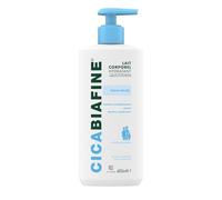 CICABIAFINE - Lait Corps Peau Sèche Hydrate Répare Adoucit | Onctueux et Nourrissant | Pour une peau douce et apaisée | la pompe de 400 ml | LOT DE 2