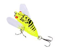 Cicada Fishing Lure - Tackle Attractant Strong Hook with Sound - Freshwater Attractant Baits, Fishing Equipment Accessories for Freshwater, Saltwater