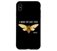 Cicada I Woke Up Like This Franz Kafka Insectes Beetle Bugs Coque pour iPhone XS Max