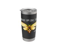 Cicada I Woke Up Like This Franz Kafka Insectes Beetle Bugs Gobelet isotherme en acier inoxydable double paroi