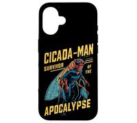 Cicada-Man, survivant de l'Apocalypse, héros de Bande dessinée Cicada Coque pour iPhone 16