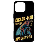 Cicada-Man, survivant de l'Apocalypse, héros de Bande dessinée Cicada Coque pour iPhone 16 Pro