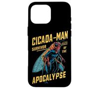 Cicada-Man, survivant de l'Apocalypse, héros de Bande dessinée Cicada Coque pour iPhone 16 Pro Max