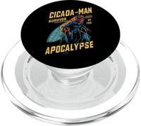 Cicada-Man, survivant de l'Apocalypse, héros de Bande dessinée Cicada PopSockets PopGrip pour MagSafe