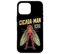 Cicada-Man Survivor of The Cicada Apocalypse Comics Lovers Coque pour iPhone 16 Pro Max