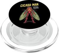 Cicada-Man Survivor of The Cicada Apocalypse Comics Lovers PopSockets PopGrip pour MagSafe