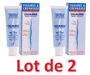 Cicaleïne Crème pour pieds et talons 50 ml lot de 2 tubes