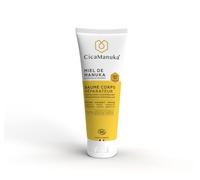 CICAMANUKA - Baume corporel réparateur au miel de Manuka IAA10+ - Favorise la réparation des peaux sèches - Certifié bio - 200 ml