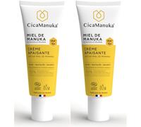 CICAMANUKA Crème Apaisante Pour La Peau 2x40 ml