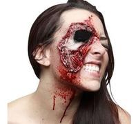 cicatrice oeil latex halloween - chaks g25168 Rouge G