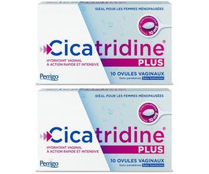 Cicatridine - 10 Ovules Vaginaux Sécheresse vaginale et favorisant la cicatrisation Ovule(S) 2x10 pc(s)