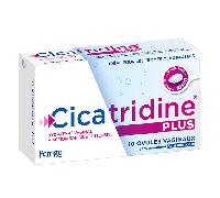 Cicatridine Plus Ovules Vaginaux Hydratant Vaginal à Action Rapide et Intensive 10 unités