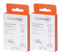 CICATRIMEL Miel Cicatrisant Crème Pour La Peau 2x15 g