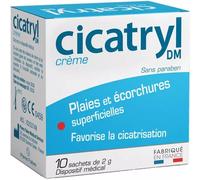 Cicatryl Crème Plaies Et Écorchures Superficielles 10 Sachets