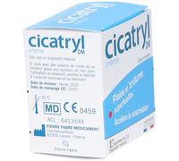CICATRYL DM crème 10x2g, plaies et écorchures superficielles, accélère la cicatrisation, sans paraben. Dès 2 ans. Dispositif médical. Crème Pour La Peau 20 g
