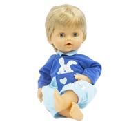 Cicciobello Bua, Poupée Interactive avec Accessoires, Jeux Enfants 2 Ans, Cicciobello avec Accessoires de Soins tels Que Thermomètre et Stéthoscope, Utilisez la Sucette pour la Faire Arrêter de