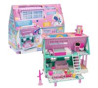 Cicciobello - Amicci CASA Trolley, Un kit de Jeu Qui se transforme en Trolley, avec différents environnements de Jeu et de Nombreux Accessoires, dès 3 Ans, Jeux précieux, Multicolore, Amc12000