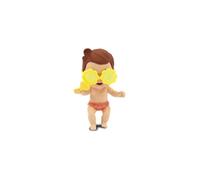 CICCIOBELLO Amicicci, Bébé avec Expressions rigolotes, Série Plage, Lunettes changent de Couleur et Accessoires, Modèles aléatoires, Jouet pour Enfants dès 3 Ans,GIOCHI PREZIOSI, CC040